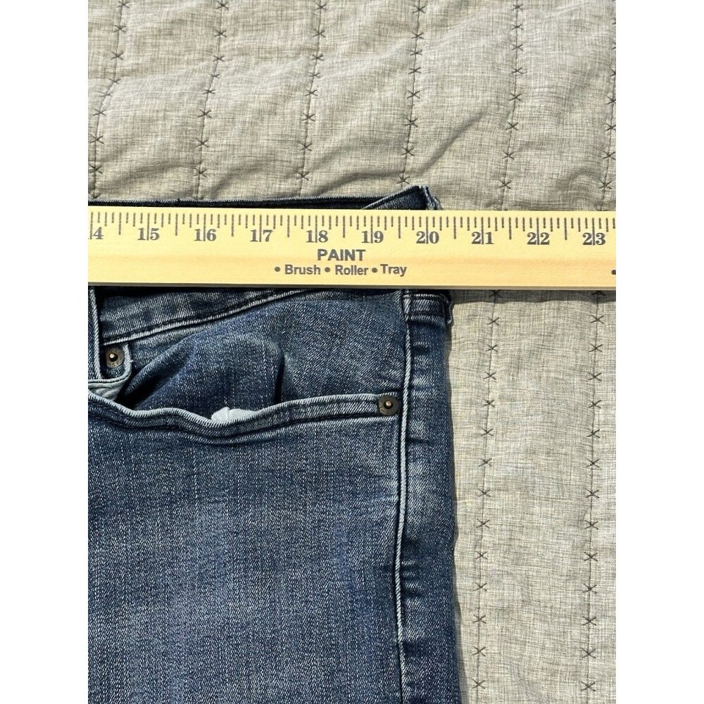 Levi's 515 Women's Bootcut Denim Jeans 40/32 Medium Wash Mid Rise Stretchy Blue - Picture 11 of 13